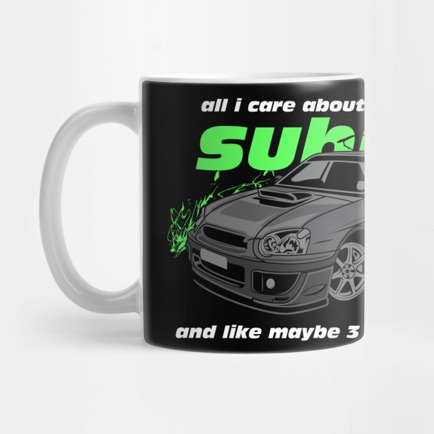 All I care about is my Subie by Shaddowryderz